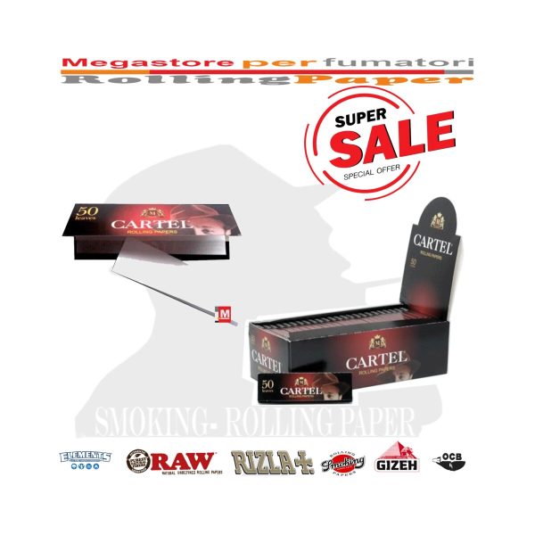 master-128 Cartine Cartel Red Corte Regular