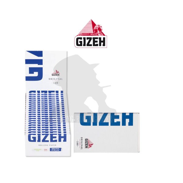 master-198 Gizeh Blue Regular Zigarettenpapier – Packung mit 20 Heftchen