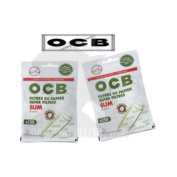 OCB Paper Regular 6 mm Papierfilter – 20 Beutel à 150 Filter