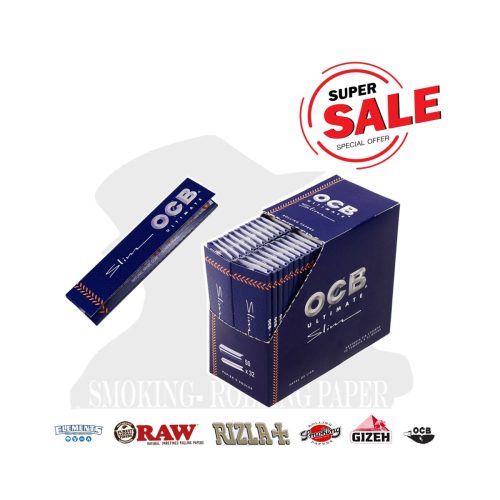 master-228 Cartine OCB Ultimate King Size Slim – Confezione da 50 libretti