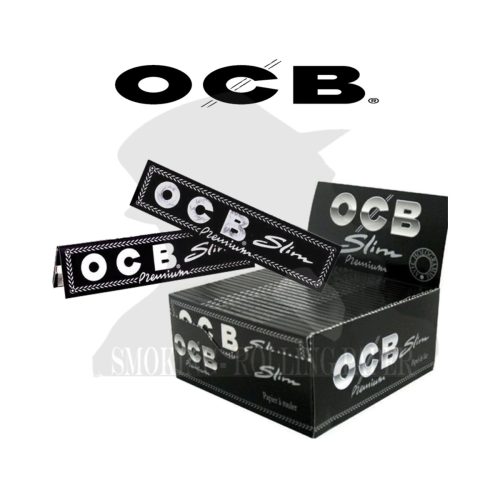 master-232 Cartine OCB Premium Black King Size Slim – Confezione da 50 libretti