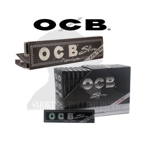 master-243 Cartine OCB Premium King Size Slim con filtri – Confezione da 32 libretti