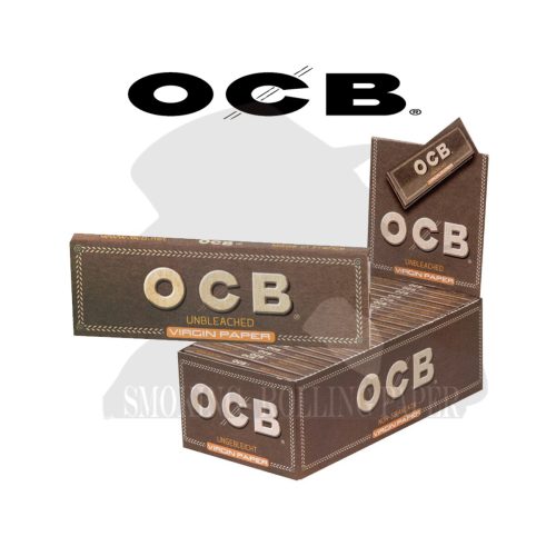 master-244 Cartine OCB Virgin Brown Gold Corte Regular – Confezione da 50 libretti