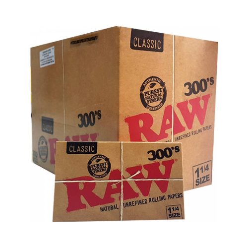 master-253 Cartine RAW Classic 300’s Medium 1¼ – 40 libretti da 300 fogli