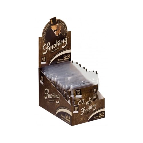 master-26 Filtri Smoking Brown Slim 6 mm – 120 filtri