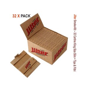 Jilter Smoke Kit King Size Slim con tips e filtri – 32 libretti