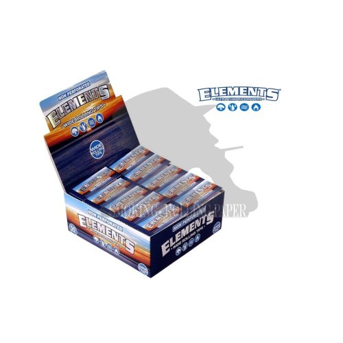 Filtri in cartoncino Elements Wide Slim non perforati – 50 blocchetti